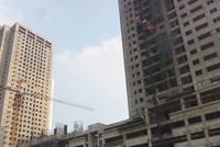 Góc nhìn phía sau các căn hộ giảm giá